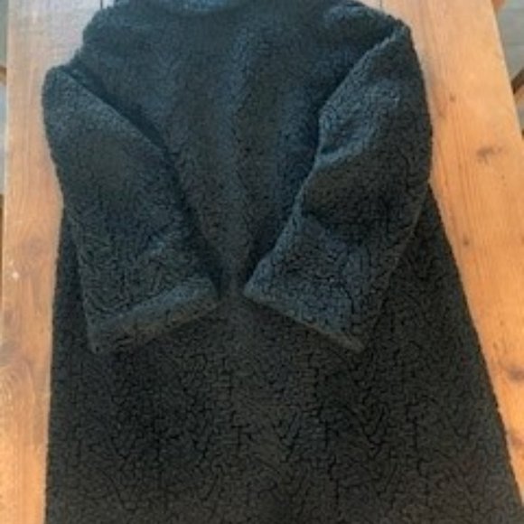 Vintage Mod Faux Fur Mod Style Coat, Like New L/XL - Picture 4 of 8